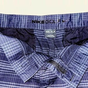 Nike Golf - black and grey plaid / striped